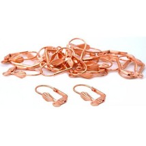 40 Leverback Earrings Earwire Jewelry Copper Plated - £16.29 GBP