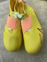 Nike JR Zoom Superfly 9 Academy Turf Shoes - Yellow Size 1 - $36.00