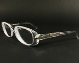 Persol Gafas Monturas 2816-V 143 Transparente Plata Logos Ovalado Comple... - $93.13