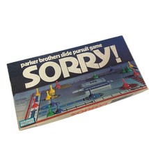 Sorry Slide Pursuit Board Game Vintage 1972 May Not Be All Original Pieces - $9.37