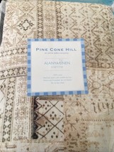 Pine Cone HILL-ANNE Selke Co.Alanya 3pc F/Q Duvet Cover 100% Linen Sold Out Nip - £347.95 GBP