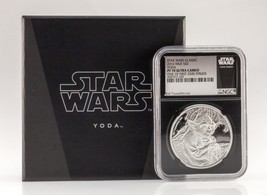 2016 Niue S $2 Star Wars Clásico Yoda NGC PF70 Muy Camafeo Primer 2500 Caja COA - $233.89