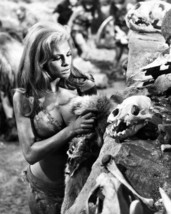 Raquel Welch as Loana looks at skulls One Million Years BC 8x10 inch photo - £8.45 GBP