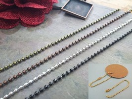 Keychain 4 PCS Ball Chain 4 Colors Approx 2&quot; chain (4&quot; unconnected Length) - $3.29