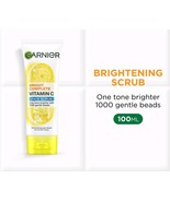 GARNIER Light Complete Multi Brightening Cream Vit C  Serum Face Scrub 8... - £91.07 GBP