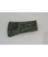 Thick Bronze Age Europe Bronze Axe Head War Relic 1000-700 B.C. - £117.95 GBP