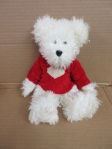 NOS Boyds Bears Juliet Bearlove 912651 Plush Bear Heart Sweater Love B79 E - $36.47