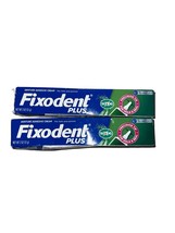 Set Of 2 Fixodent PLUS Denture Adhesive CREAM Scope Flavor 2oz - $13.88