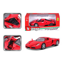 2003 Ferrari Enzo (F-140) - 1/24 Scale Diecast Model by Bburago - RED - Box - £30.35 GBP