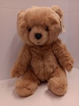 Golden Teddy Bear Plush Vintage Avanti Animal Collection Applause 1985 Italy - £25.70 GBP