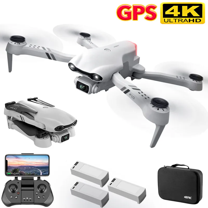 2021 New 4K HD Dual Camera with GPS WIFI Wide Angle FPV Real-time Transmission - £51.90 GBP+
