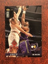 1995-96 Upper Deck Collector&#39;s Choice #347 Karl Malone Basketball Card - £0.94 GBP