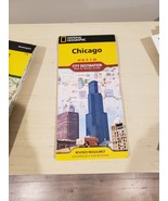 Chicago City Destination Map By National Geographic - £12.59 GBP