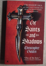 OF SAINTS AND SHADOWS by Christopher Golden (1998) Ace horror paperback 1st - £11.69 GBP