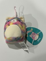 Squishmallows Erika the Tabby Cat Ornament Plush Christmas Holiday Tree Toy 4&quot; - £3.16 GBP