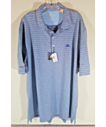 NWT $98 Johnie-O  Blue Grey Size XL Virginia for Veterans Polo Shirt (Chd1) - £15.56 GBP