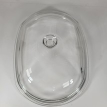 Replacement Rival Oval Glass Lid 12&quot;x9&quot; Crock Pot 3745 3751 3755 3760 3780 3960 - £22.62 GBP