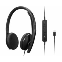 Lenovo - 4XD1M45626 - Wired VoIP Headset, Microsoft Teams Certified - Black - $69.95