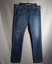 True Religion Jeans Men&#39;s Size 38 Rocco Relaxed Skinny Button Fly Street... - $42.56