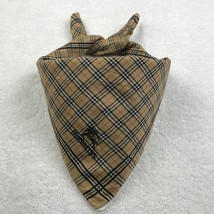 Vintage Burberry Bandana, Handkerchief, Neckerchief, Pocket Squares, Face Mask,  - £60.64 GBP