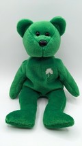 Ty Beanie Baby ERIN Lucky Clover Teddy Bear Toy - $185.41 MXN