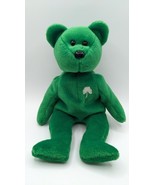 Ty Beanie Baby ERIN Lucky Clover Teddy Bear Toy - $185.41 MXN