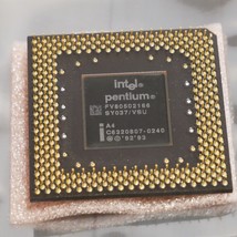 Intel Pentium P166 A80503166 166MHz CPU Processor with MMX - Tested & Working 10 - $23.36