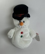 TY Beanie Baby Coolston the Snowman Plush Toy New - $9.89