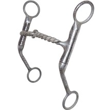 Dennis Moreland Cowboy Tack USA Sweet Iron Twisted Wire Shank Snaffle Bit 10-42 - £181.86 GBP