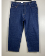 Kirkland Signature Men&#39;s Authentic Jeans Wear Pant Relaxed Fit SIZE 40 x 30 - £14.71 GBP