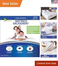 Allergen Barrier Waterproof Mattress Protector with Zipper - Cot Size 30... - $49.50