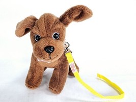 OUR GENERATION Brown Chocolate Lab Puppy Dog Plush with Collar &amp; Leash - £8.78 GBP