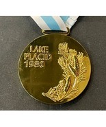 1980 LAKE PLACID OLYMPICS &#39;GOLD&#39; MEDAL WITH DISPLAY STANDS !!!~ - $49.00