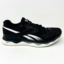 Reebok Floatride Run Fast 2.0 Black White Mens Size 8.5 Running Shoes EG1746 - £59.03 GBP