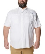 COLUMBIA TAMIAMI II MEN&#39;S SHORT SLEEVE SHIRT NEW FS7266 100 - $41.13 CAD