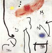 JOAN MIRO Personnages, Ocells, 1995 - £117.33 GBP