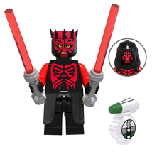 1pcs Darth Maul deluxe with Droid Star Wars Custom Minifigure Toys - $3.68