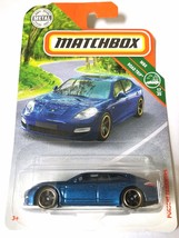 Matchbox 2019 MBX Road Trip Porsche Panamera 26/125, Blue - $187.72 MXN