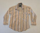 Pierre Bonee Kids 4T Vertical Striped Button Down Dress Shirt With Pocket - $11.87