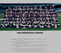 1968 MINNESOTA VIKINGS 8X10 TEAM PHOTO FOOTBALL NFL PICTURE - £3.88 GBP