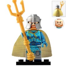 King Nereus - DC Universe Aquaman theme Minifigure Gift Toy Collection - £2.51 GBP