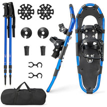 21/25/30 Inch Lightweight Terrain Snowshoes with Flexible Pivot System-2... - $101.17