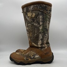 Rocky RKS0243 Mens Camo Round Toe Mid Calf Hunting Boots Size 9.5 M - £85.68 GBP