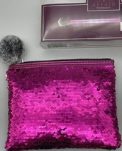 BH Cosmetics Royal Affair Petite Highlight Set with Mirror Case Brush Sequin Bag - £13.13 GBP