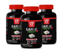 cardiovascular support - ODORLESS GARLIC &amp; PARSLEY 600mg - antioxidant formula 3 - £27.95 GBP