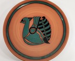 Cerámica Califal Wallada Bird Clay Plate Andalusian Spain La Rambla Cordoba - $33.68