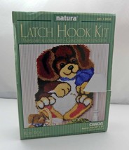 Roly Poly Puppy #R030 Natura Caron Latch Hook Kit 20&quot;x27&quot; Complete Kit -... - $14.20