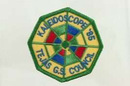 Vintage GSA Scouting 1985 Kaleidoscope 1985 Tejas Girl Scout Council Pat... - $8.96