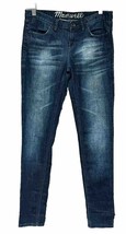 Madewell Womens 27x32 Small  Tapered Skinny Blue Jeans Dark Wash - $19.66