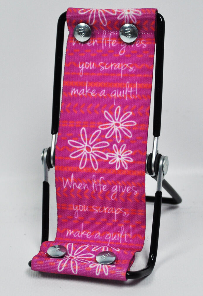 Sew Steady Smart Phone Lounger When Life Gives You Scraps Make a Quilt - $19.95